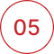 A red number 05 inside a red circle on a white background.